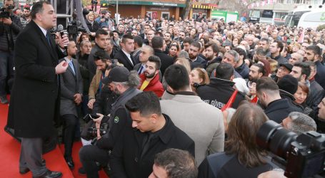 BAŞKAN TAŞDELEN’E YOĞUN İLGİ