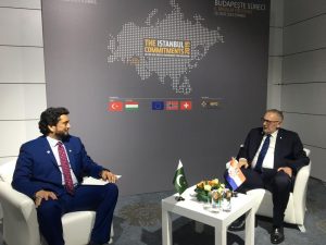 5. MoS for Interior Sheryar Afridi meeting Croatia’s Interior Minister Mr. Davor Bozinovic in Istanbul
