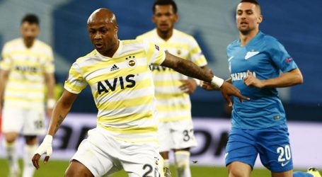 Fenerbahçe Zenit’ e elendi:3-1
