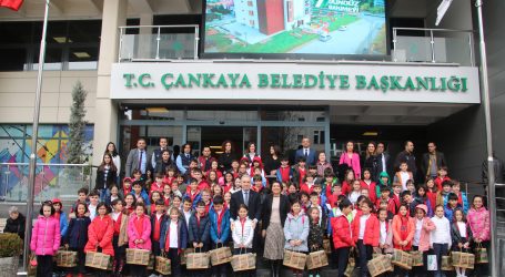 ODTÜ’LÜ MİNİKLER ÇANKAYA’NIN KONUĞU OLDU