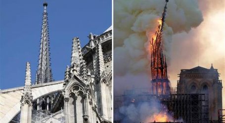 Notre Dame Katedralinde yangın