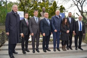 Romanya Dışişleri eski Bakanı Nicolae Titulescu Anıtı açılışı 1