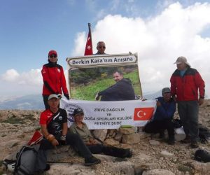Oğlunun anısına ZİRVE TIRMANIŞI