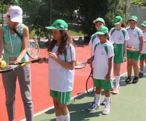 ÇANKAYALI ÇOCUKLARIN TENİS MERAKI
