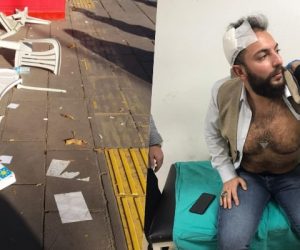 Bu tahammülsüzlük niye ? İYİ PARTİ Standına saldırdılar ….