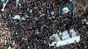 Tahran’daki Cenaze töreninde İzdiham dan 50 kişi öldü