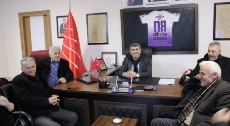 EKMEKÇİ’DEN CHP HOPA İLÇE BAŞKANLIĞINI ZİYARET