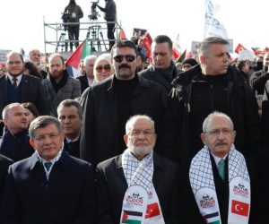 Kudüs Mitinginde AKP yoktu !