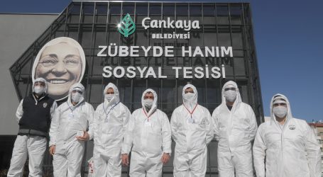 ÇANKAYA SOKAĞA ÇIKMA YASAĞINDA GÖREVDE