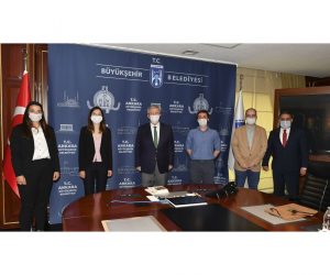 TMMOB Şehir Plancıları Başkan YAVAŞ ı ziyaret etti