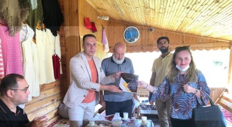 Gürcistan Ankara Büyükelçisi George Janjgava  Şavşat’ı ziyaret etti