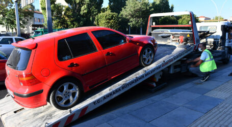 BÜYÜKŞEHİR’İN ÜCRETSİZ ÇEKİCİ HİZMETİ