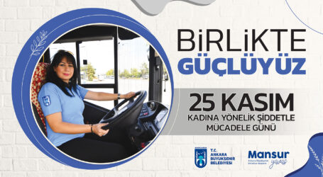 BÜYÜKŞEHİR’DEN “KADINA KARŞI ŞİDDETLE MÜCADELEYE” DESTEK