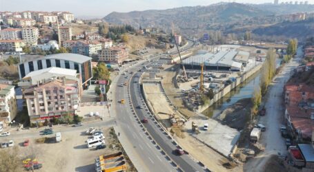 HASKÖY KÖPRÜLÜ KAVŞAĞI TAM GAZ İLERLİYOR