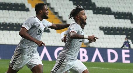 Beşiktaş 10 kişiyle zirveye ortak oldu:1-0