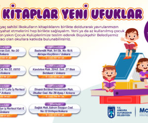 BÜYÜKŞEHİR’DEN ÇOCUKLAR İÇİN KİTAP KAMPANYASI