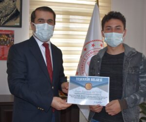 KISA FİLMCİLERDEN İL MÜDÜRÜ ACAR’A ZİYARET