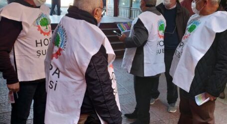 EMEKLİLER HOPA’DA 1 NİSAN’DA ALANLARA İNİYOR