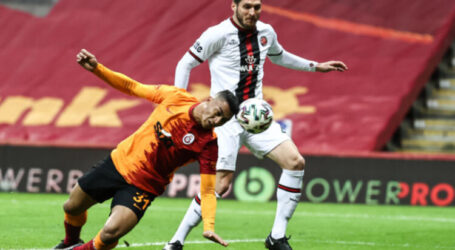 Galatasaray galibiyete hasret:1-1