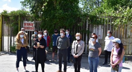 Meslek örgütleri ve vatandaşlar Cebeci stadına sahip çıktı