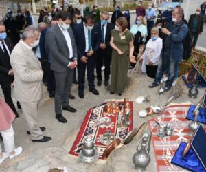 HAYAT BOYU ÖĞRENME HAFTASI KAPSAMINDA MURGUL'DA EL SANATLARI SERGİSİ AÇILDI