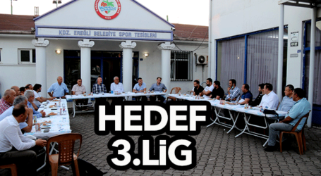 Kdz. Ereğli Belediyespor’da Hedef:3.lig
