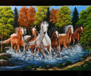 HEM OTOBÜS ŞOFÖRÜ HEM RESSAM