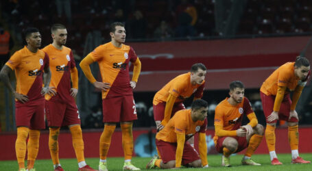 Galatasaray galibiyete hasret:0-1