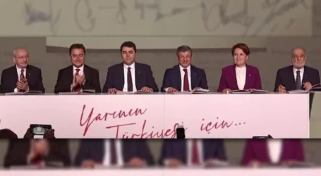 ”Yarının Türkiye si ” için 6 liderden tarihi imza….