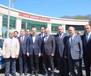MUŞ’TAN HOPAPORT VE SARP SINIR KAPISINA ZİYARET