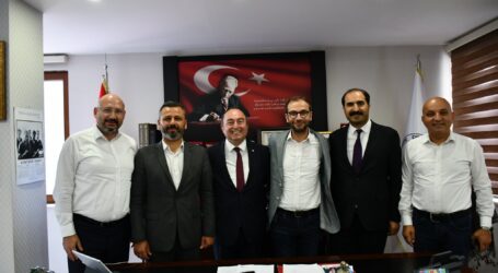 MİLLETVEKİLLERİNDEN BAŞKAN ELÇİN’E ZİYARET