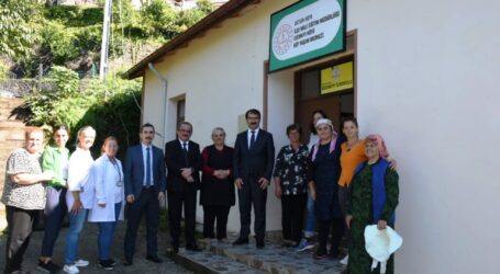 ARTVİN’DE KÖY YAŞAM MERKEZLERİNE VELİLERDEN YOĞUN İLGİ
