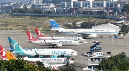 Trabzon hava limanına yolcu akını