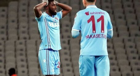 Trabzonspor mağlup:0-1