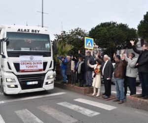 KDZ. EREĞLİ BELEDİYESİ’NİN 17. YARDIM TIRI DA YOLA ÇIKTI