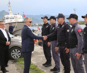 VALİ DORUK SAHİL GÜVENLİK BOT KOMUTANLIĞINDA