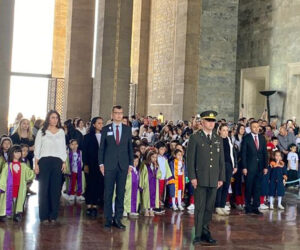 ÇANKAYALI ÇOCUKLAR  ATA’SINI ZİYARET ETTİ