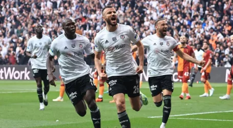 Beşiktaş lideri  devirdi.3-1