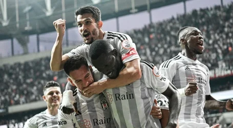 Beşiktaş işi ilk yarıda bitirdi.2-0