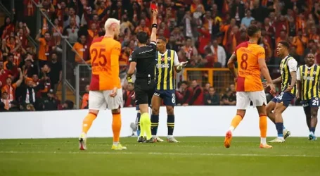 Fenerbahçe 10 kişiyle tarih yazdı:1-0