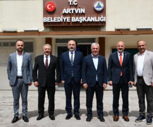 BELEDİYE BAŞKANLARINDAN BAŞKAN ERDEME ZİYARET