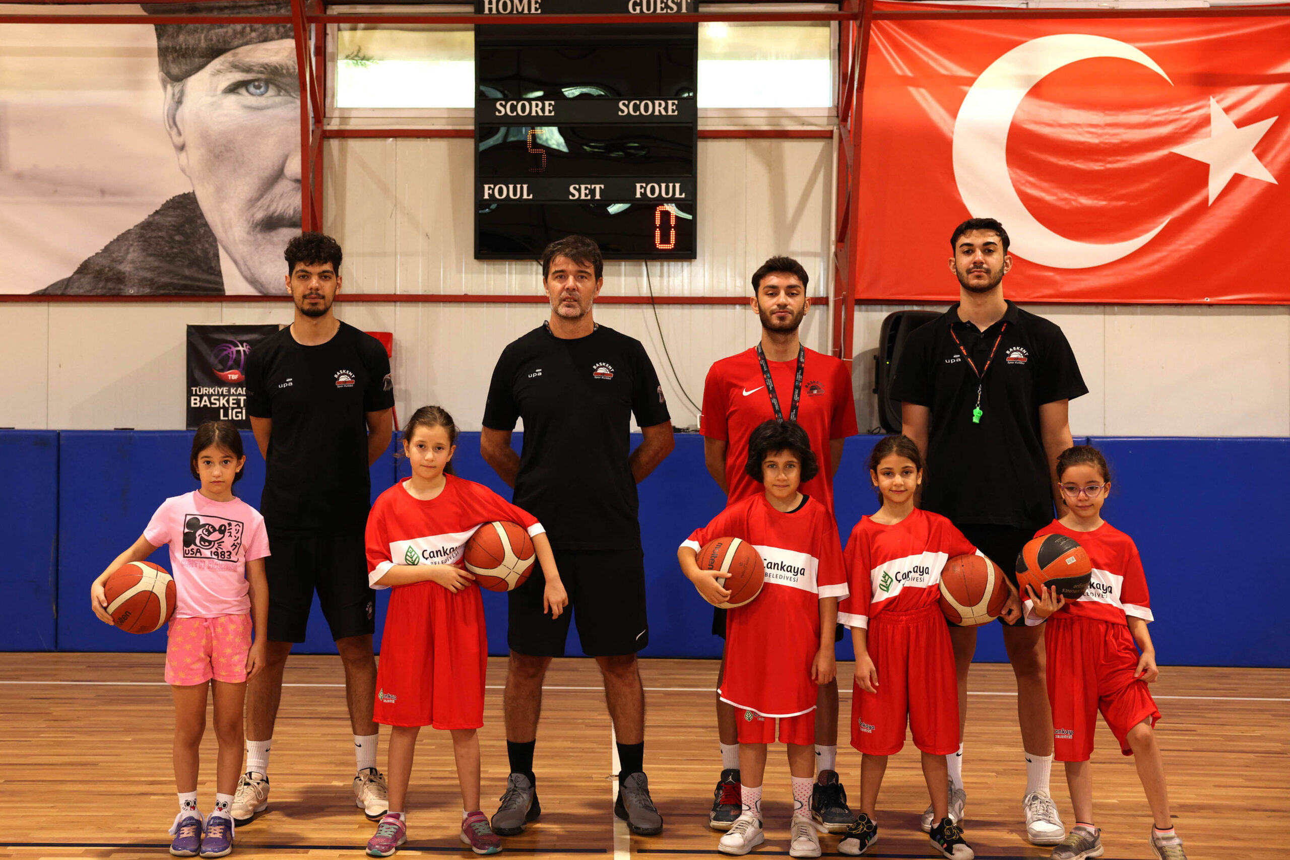 GELECEĞİN BASKETBOLCULARI ÇANKAYA’DA YETİŞİYOR