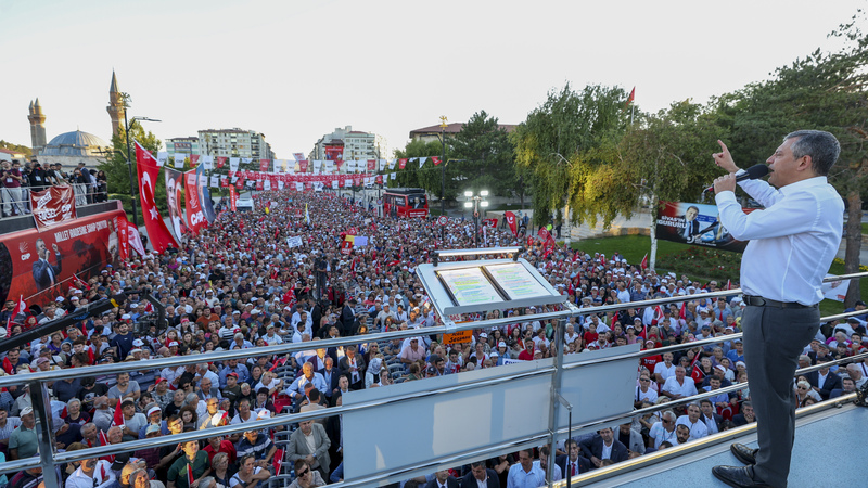 ”AK Parti’nin iktidarı bitiyor, gidiyorsunuz ,MİLLET SANDIK İSTİYOR””.