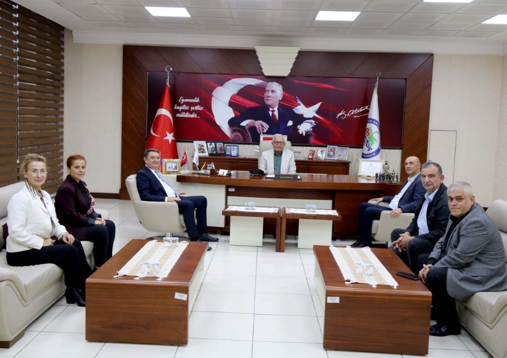 Başkanlardan Posbıyık’a ziyaret