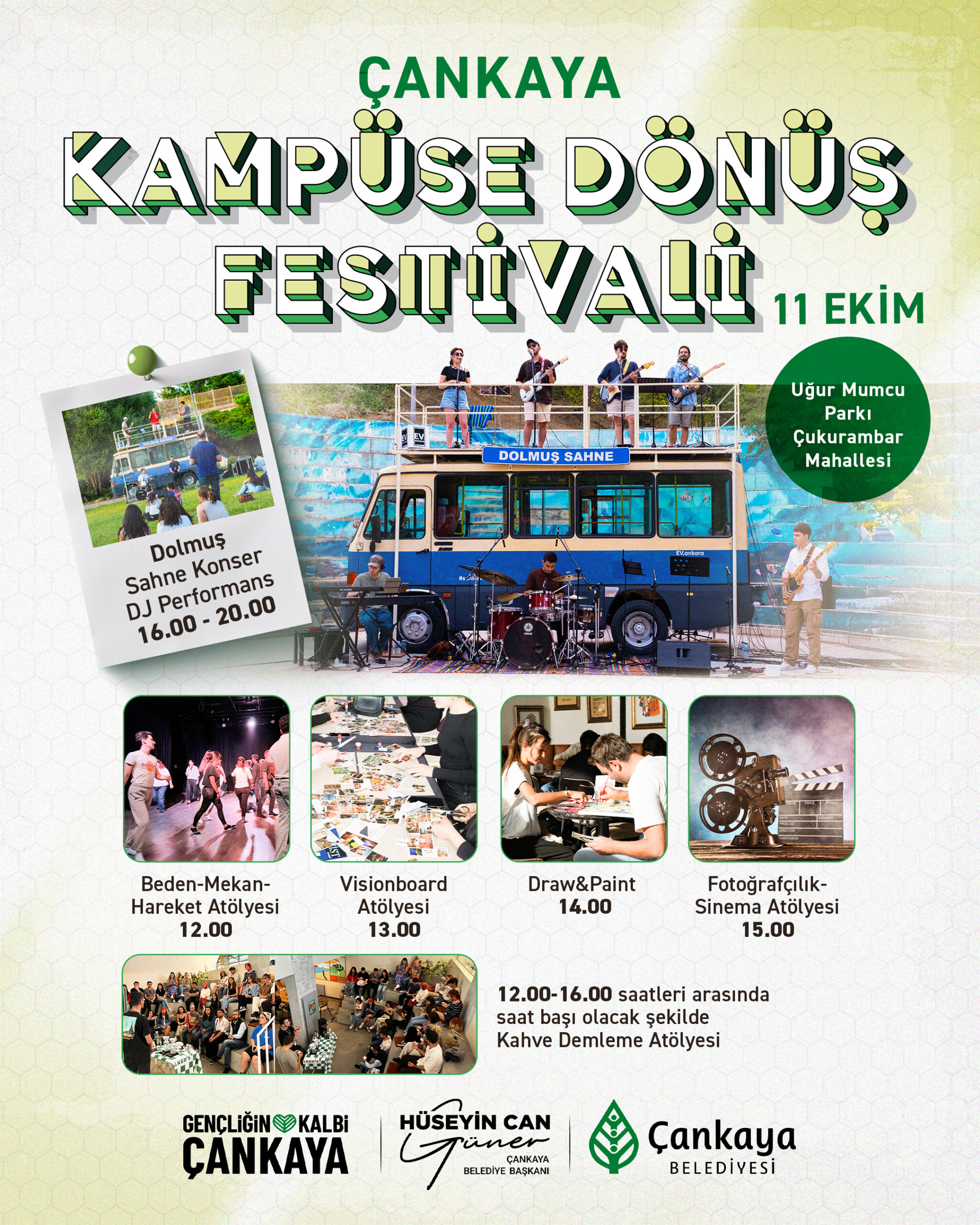 ÇANKAYA, GENÇLERİ “KAMPÜSE DÖNÜŞ FESTİVALİ”NDE BULUŞTURUYOR