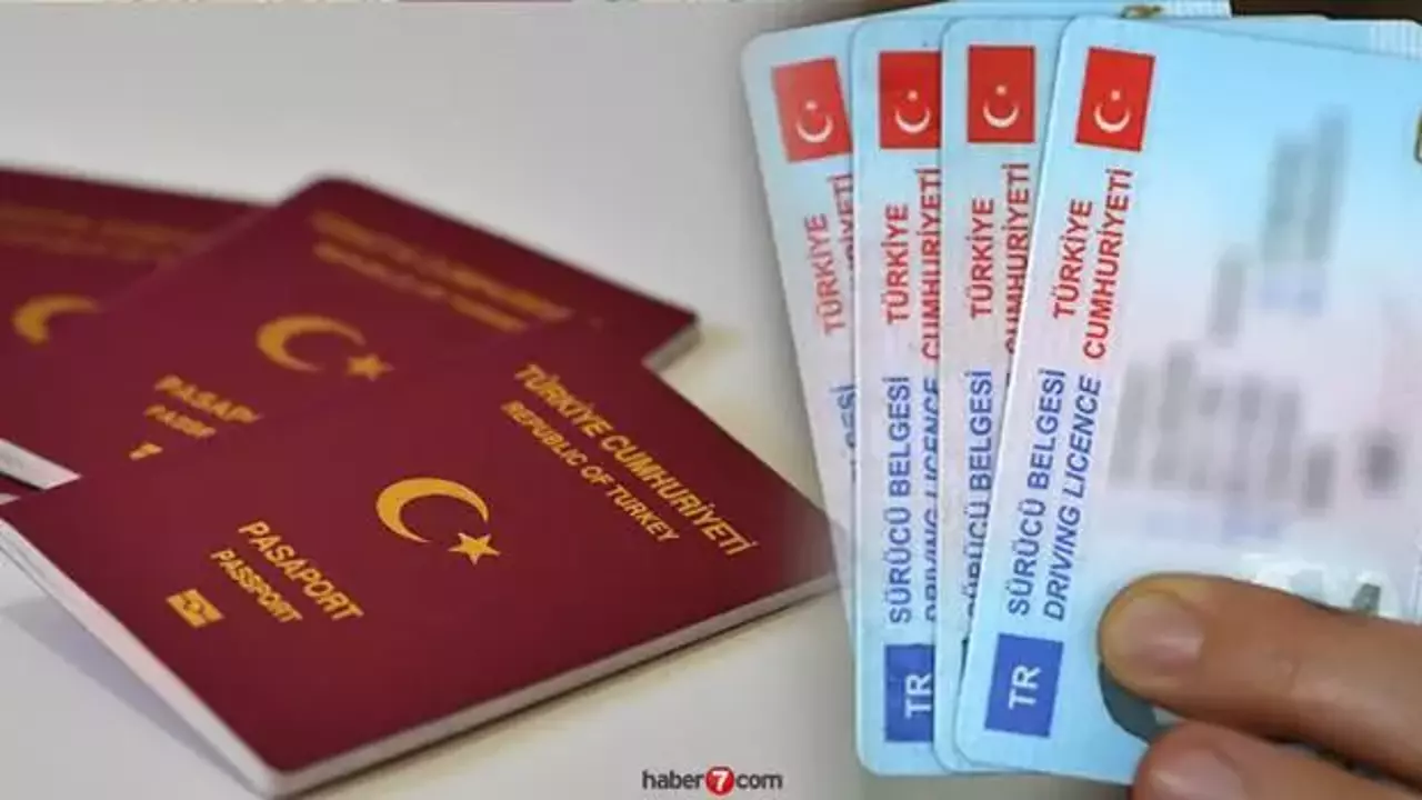Pasaport ve Ehliyete yeni yıl zammı !