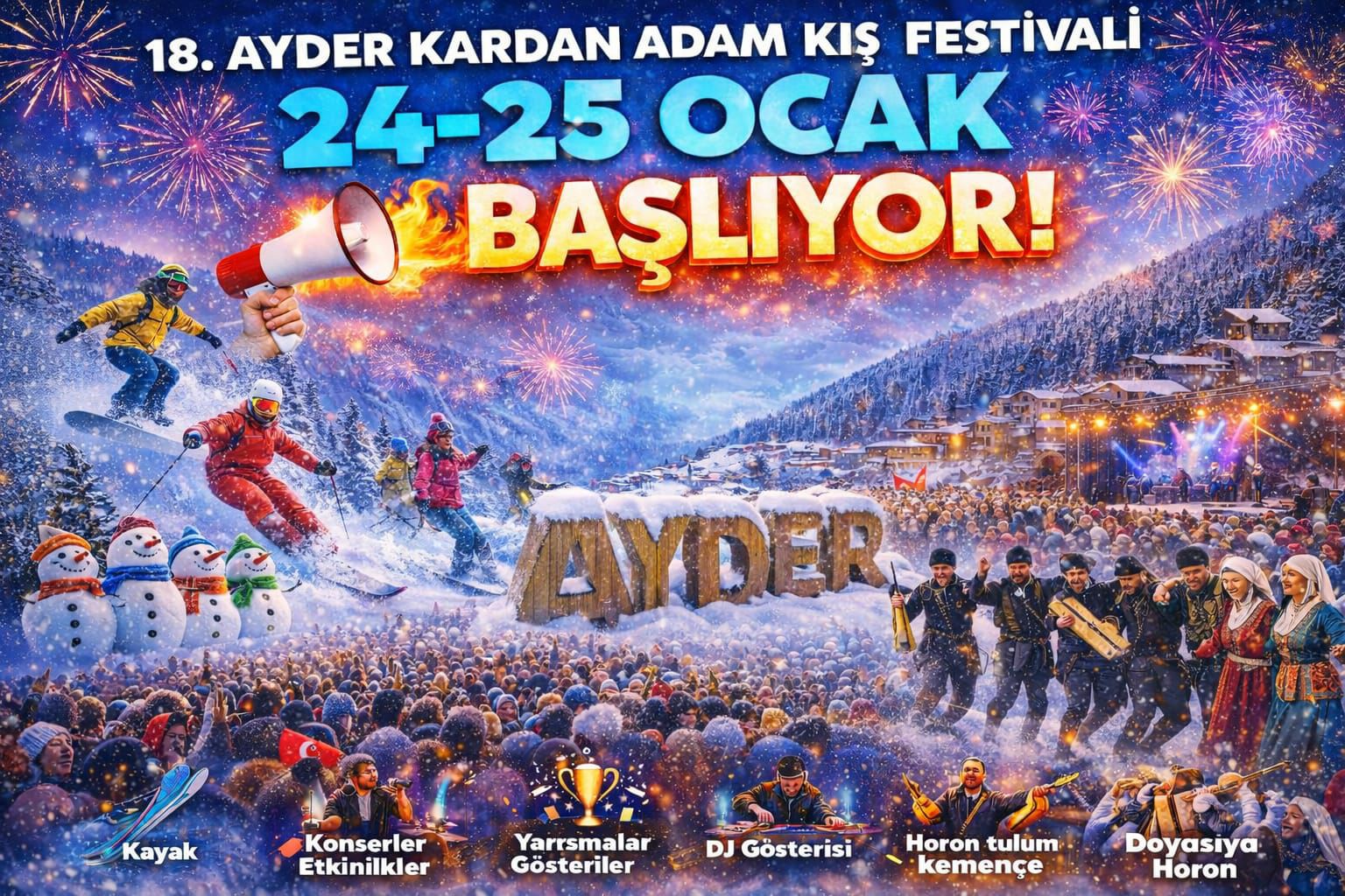 DOĞU KARADENİZ’DE KIŞ TURİZMİNE ÖNEM VERİLECEK