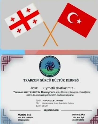 TÜRKİYE GÜRCİSTAN DOSTLUĞU TRABZON’DA PEKİŞECEK