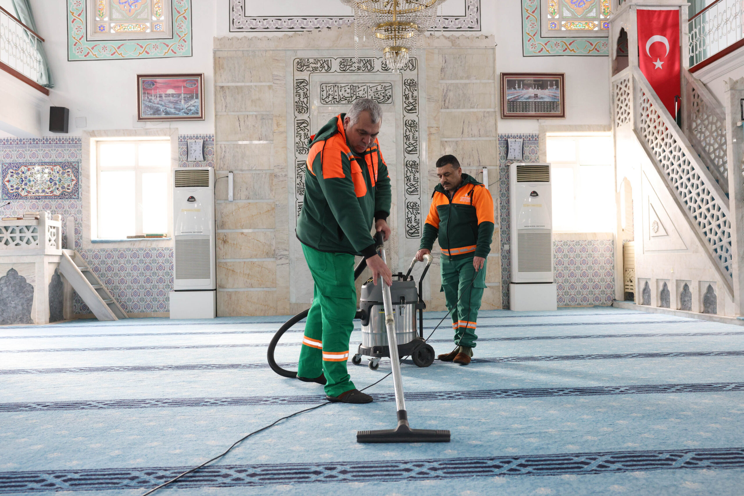 ÇANKAYA’DA RAMAZAN ÖNCESİ İBADETHANE TEMİZLİĞİ