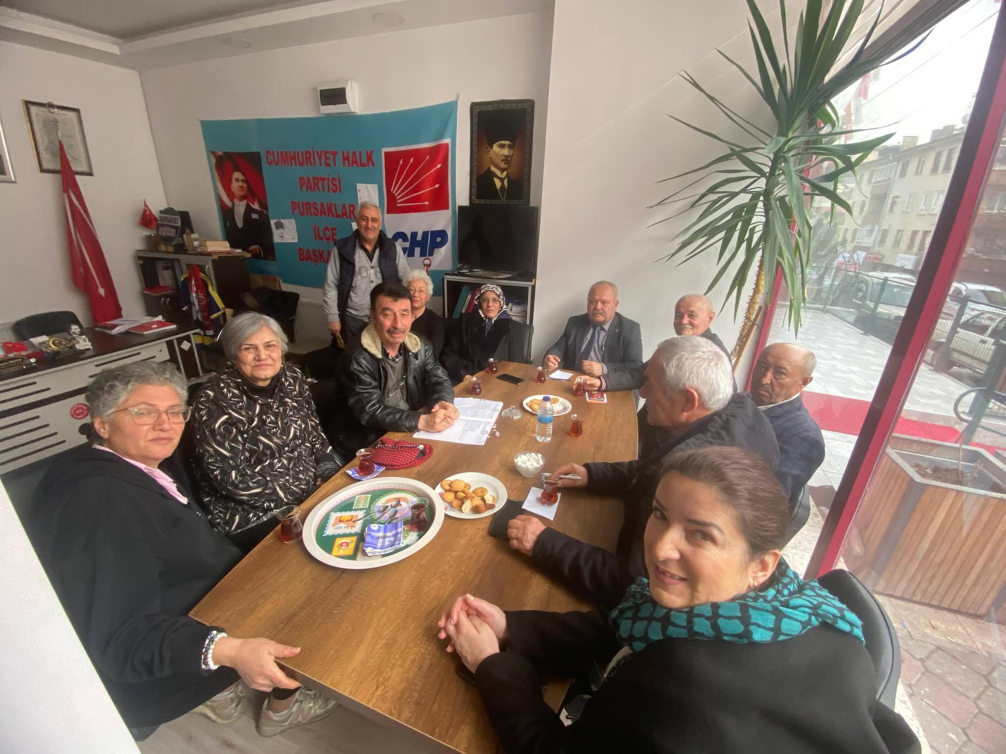 CHP Pursaklar’da Daha Geniş Kesimlere Açılacak….